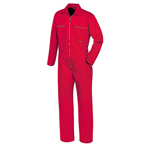 teXXor Overall Basic, Arbeitsoverall Anzug rot 62, 8043