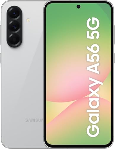 Samsung (A566 Galaxy A56 Dual 5G 128GB 8GB RAM (LightGray) Grey