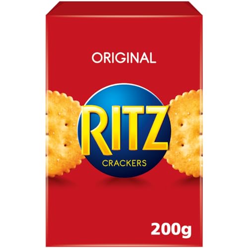 RITZ - Knuspriges, fein gesalzenes Knabbergebäck zum Snacken und Belegen - 200g