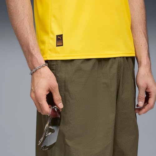 Puma Herren Borussia Dortmund Home Jersey Replica, Faster Yellow/Puma B, L