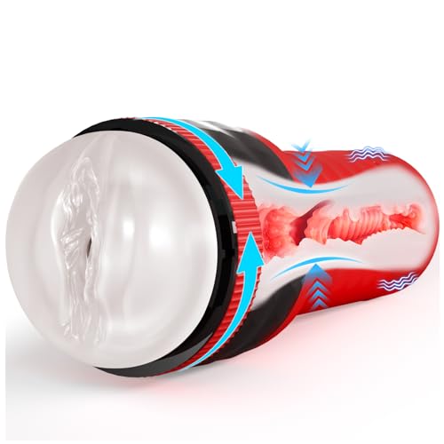 Masturbieren für Männer Elektrisch mit 7 Enge-Stufen, Sex Spielzeug für die Männer, Blowjob Taschenmuschi Sexmaschine Masturbator Realistisch, YAWNSHE Penis Vibrator Pocket Pussy Sexspielzeug