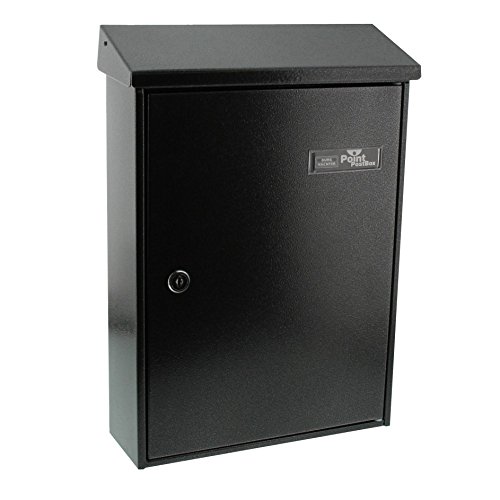 Burg-Wächter Briefkasten, A4 Einwurf-Format, Vollflächig verzinkt, Strukturlackiert, Letter 5832 E, Eisen