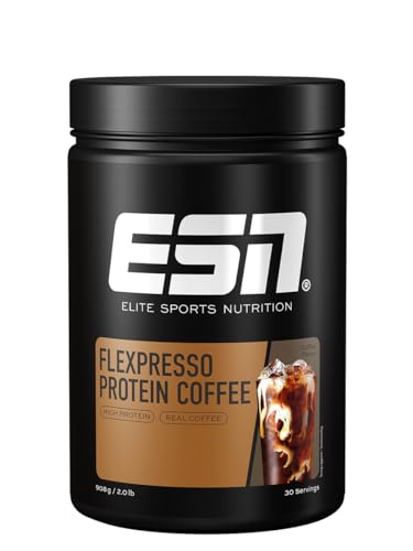 ESN Flexpresso Protein Coffee, Coffee, 908 g, Cremiger Protein-Kaffee mit bis zu 22 g Protein pro Portion - made in Germany (Verpackung kann variieren)