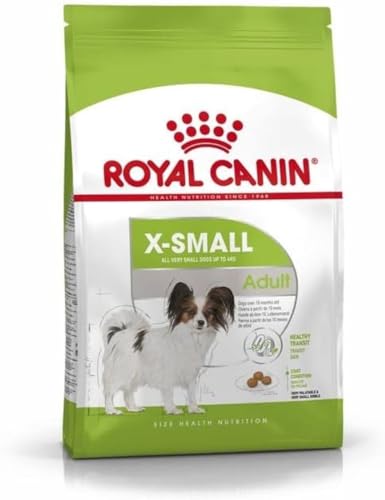 Royal Canin X-Small Adult | 3 kg | Trockenfutter für ausgewachsene, sehr kleine Hunde (bis 4 kg) | Zur Unterstützung des Darms, des Felles und der Harnwege