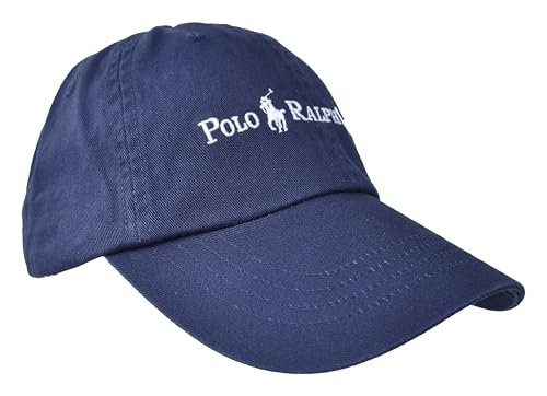 Ralph Lauren Classic Sport Cap Baseball Kappe Herren Mütze Blau Navy One Size