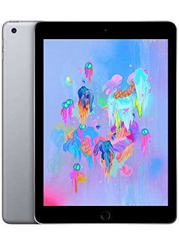 2018 Apple iPad (9,7-zoll, Wi-Fi, 128GB) Space Grau (Generalüberholt)