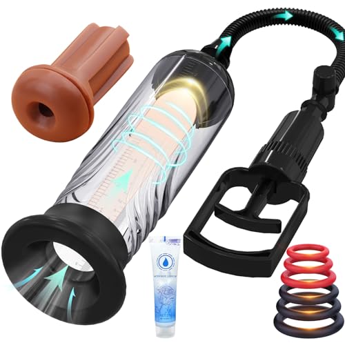 Upgrade mengnan Penispumpe Sex Spielzeug für die Männer - Pennispumpen Masturbieren für Männer mit Taschenmuschi Realistisch Groß Penis Pumpe zur Penis Verlängerung Masturbator Sexspielzeug für Manner