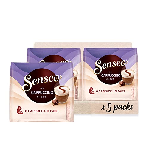 Senseo Pads Cappuccino Choco, 5 x 8 Getränke, 40 Kaffeepads