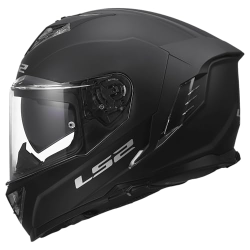LS2, Integraler Motorradhelm STORM III SOLID Matt Black, XXL