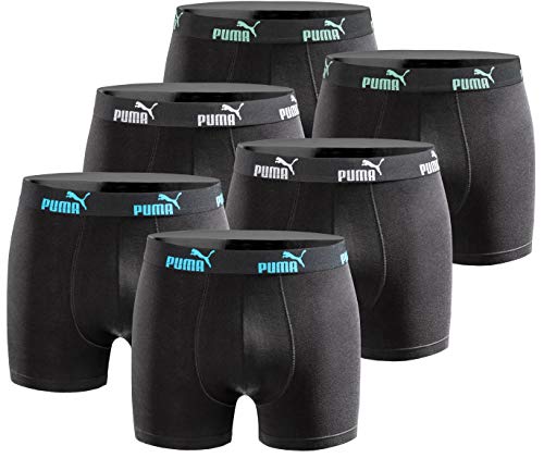 PUMA Herren Boxershort Limited Statement Edition 6er Pack - New Combo Black - Gr. L