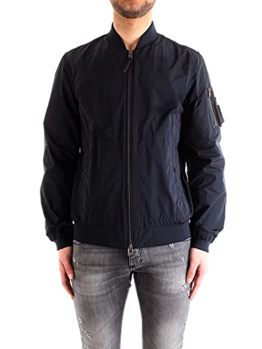 WOOLRICH CFWOOU0359 Herren-Bomber, City, Blue, EU-Größe, 4061_1-46, 4061_1-46 L