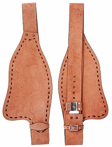 CHALLENGER 5237BR Ersatzsattel für Pferde, Western/Erwachsene, Roughout Buckstick