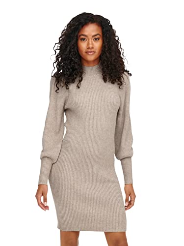 ONLY Damen Kleid 15232502 Mocha Meringue L