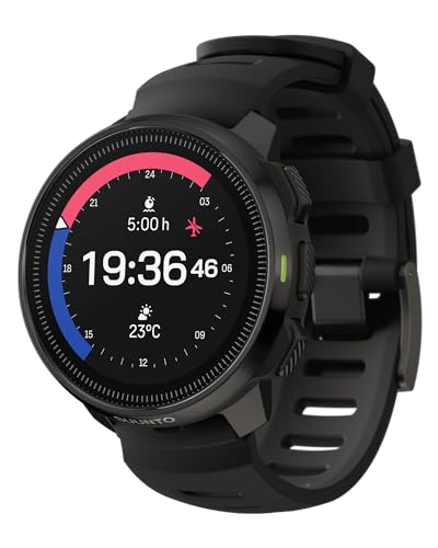 SUUNTO Ocean Tauchcomputer und Sportuhr, AMOLED-Bildschirm, 100m Wasserdicht, Zweifrequenz GPS, Offline-Karte, 95+ Sportarten, HRV & Schlafqualität Verfolgung, 40 Stunden Akkulaufzeit im Tauchmodus