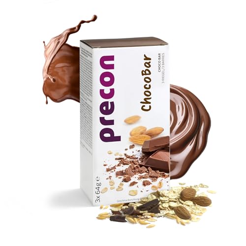 Precon BCM Diät Riegel zum Abnehmen – ChocoBar – 3 Riegel à 64 g – Mahlzeitenersatz für eine gewichtskontrollierende Ernährung