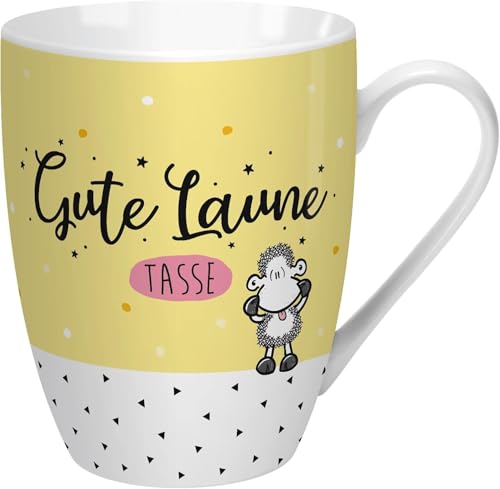 Sheepworld Tasse mit Spruch 