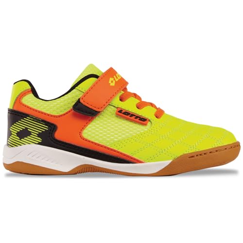 Lotto Unisex Kinder Sneaker, Fr Yellow Fr Orange, 35 EU