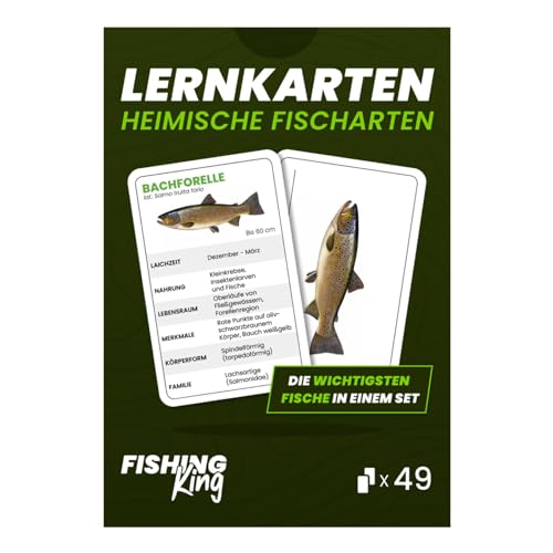 Fishing-King Fisch-Lernkarten