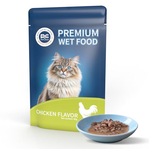 Katzensuppe, Hühnergeschmack, enthält Taurin und Mineralien, Spendet Feuchtigkeit, Nährstoffe, unterstützt die Gesundheit der Harnwege, Geeignet für Katzen ab einem Alter von 2 Monaten (85 g*1)