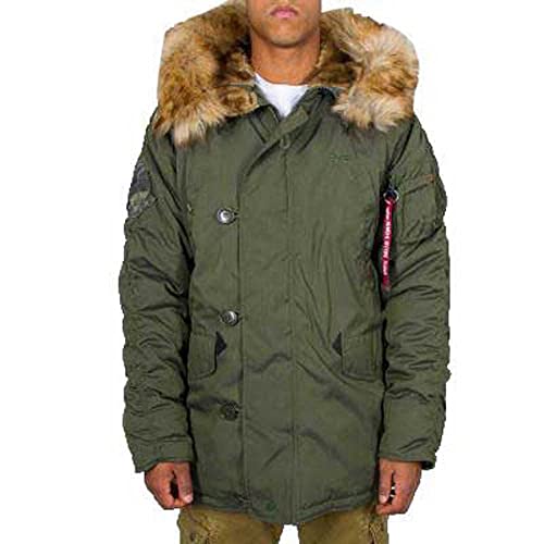 Alpha Industries Explorer Winterjacke für Herren Dark Green