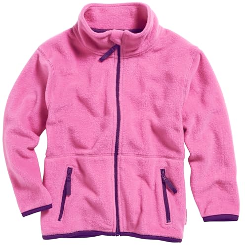 Playshoes Fleece-Jacke Unisex Kinder Outdoor-Oberteil, pink, 98