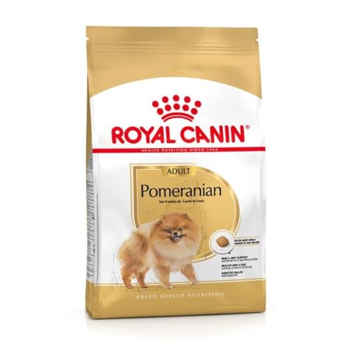 Royal Canin Pomeranian Adult | 1,5 kg | Alleinfuttermittel für Hunde | Trockenfutter für ausgewachsene und ältere Zwergspitze | Ab dem 8. Monat | Angepassten Mineralstoffgehalt