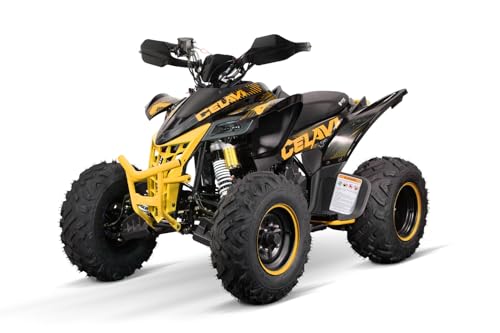 NITRO MOTORS 250cc Maxi Quad Celavi RS10 4-Gang Manuell Platin, Farbe:Gelb