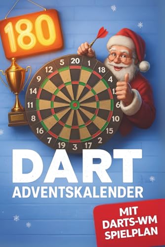 Dart Adventskalender: 24 Tage voller Spielerprofile, spannendem Darts-Wissen und täglichem Rätselspaß | inkl. Spielplan zur Darts-WM