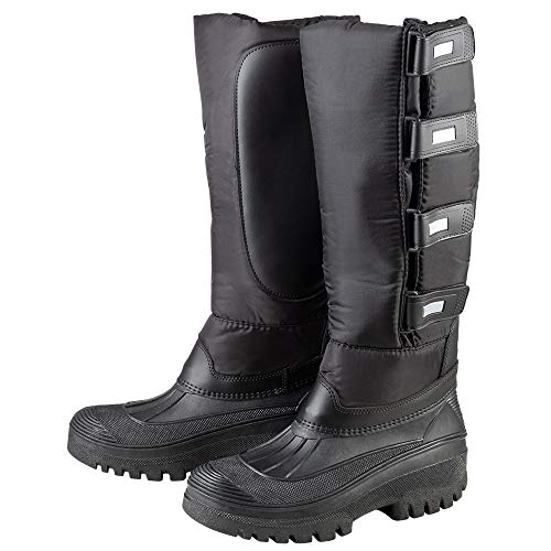 PFIFF Unisex Kinder Thermo-Stiefel, Schwarz, 34 EU