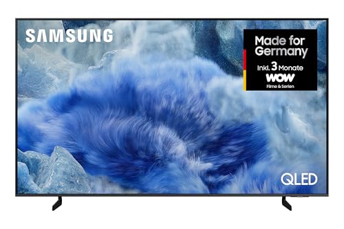 Samsung QLED Q8F 4K 75 Zoll (189 cm) UHD Fernseher, Q4 AI Prozessor, Quantum Dot für Reale Farben, AirSlim Design, 4K Upscaling, Gaming Hub, Kostenlose Inhalte, Samsung Vision AI Smart TV