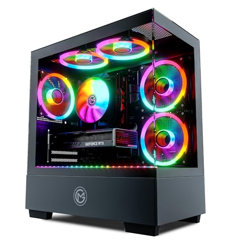 GameMachines Evolv - Gaming PC - AMD Ryzen 7 5700X - GeForce RTX 5060-1TB SSD - 32GB DDR4 - W-LAN - Win 11 Pro