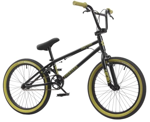 KHE Switch 20 Zoll BMX Fahrrad – 11,3 kg – Flatland Freestyle BMX Bike – Affix Rotor – 2025 – Gold oder Schwarz