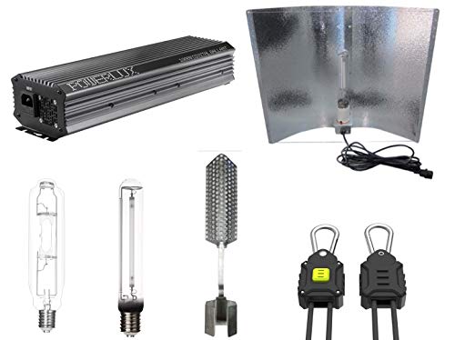 Nito GmbH Deluxe Grow Light Set NDL MH 660 Watt dimmbar Adjustable Wing (660 Watt)