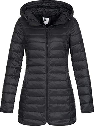 ONLY Damen onlTAHOE Coat CC OTW Mantel, per Pack Schwarz (Black Black), 40 (Herstellergröße: L)