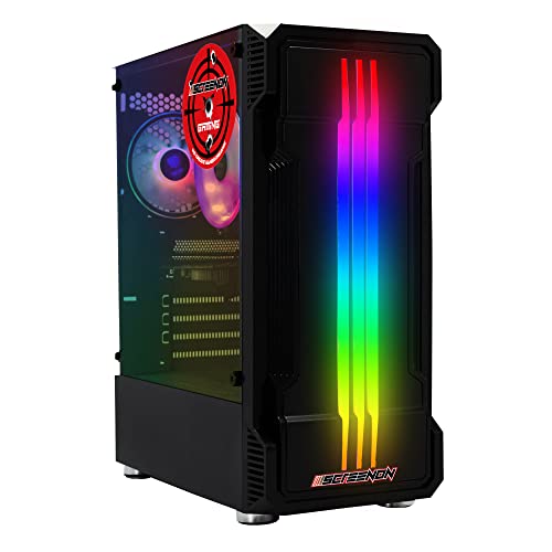 ScreenOn Gaming PC Ryzen 3 3200G • Radeon Vega 8 (2 GB) Grafikkarte • 16 GB RAM DDR4 • 512 GB SSD • Windows 11 Pro • WLAN 300 MBit/s • Gaming PC Computer mit 3 Jahren Garantie!