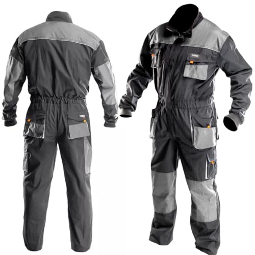 NEO TOOLS Arbeitsoverall Profi Arbeitsjacke Latzhose Overall Arbeitskleidung XL