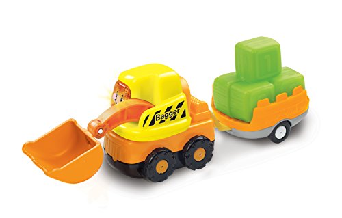 Vtech Baby 80-183904 - TUT TUT Flitzer - Bagger und Anhänger