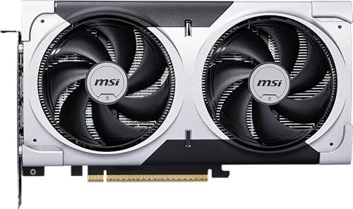 MSI GeForce RTX 5060 Ti 8G Ventus 2X OC Plus - 8GB GDDR7 (28Gbps/128-bit), PCIe 5, Boost: 2602 MHz, HDMI 2.1b, DisplayPort 2.1b, Extra Core-Pipes