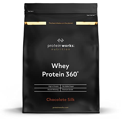 Protein Works Whey Protein 360 | Mit zusätzlichen Vitaminen | Whey Proteinpulver | Whey Eiweißpulver | 40 Servings | Chocolate Silk | 1.2kg
