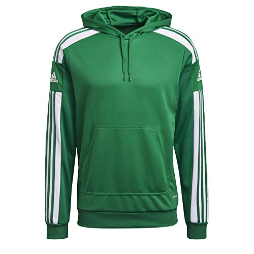 adidas Herren Squadra 21 Hoodie Team Green/White, M