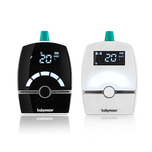 Babymoov Babyphone Premium Care - Digital Green Technology, niedrige Strahlung, 1400m Reichweite