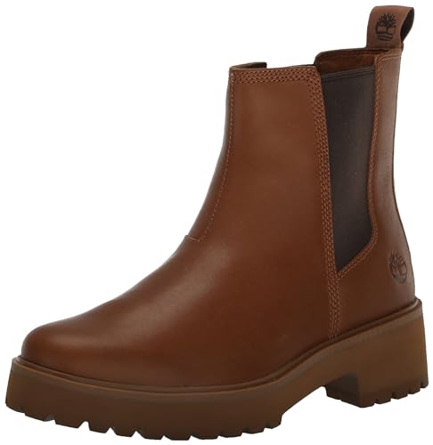 Timberland Damen Carnaby COOL Chelsea Boot, Saddle, 38 EU