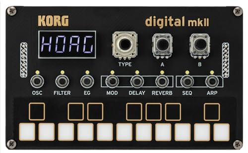 Korg Nu:Tekt NTS-1 Digital mkII Synthesiser Kit - - zum Selberbauen Black