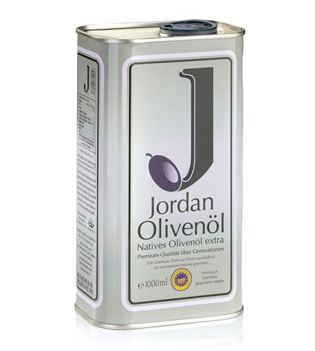 Jordan Olivenöl - natives Olivenöl extra - Kanister - 1 Liter