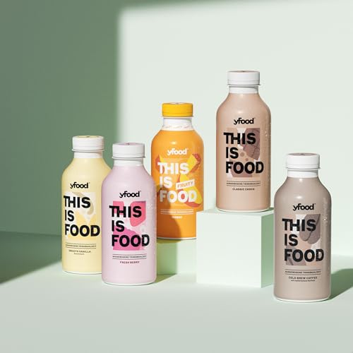 yfood Trinkmahlzeit Probierpaket Classic, 5 x 500ml, inkl. 1,25 € Pfand (5 x 500 ml, Probierpaket classic) - Vollwertig & ready-to-drink