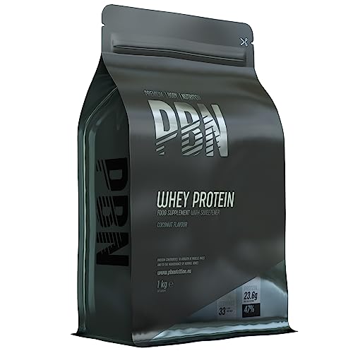 PBN - Premium Body Nutrition Whey Protein/Molkeeiweißpulver, 1 kg Kokosnuss