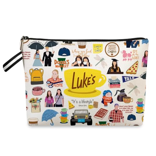 Kosmetiktasche Fanartikel Geschenke Inspirierte Geschenke Schminktasche mit Handschlaufe Tragbar Kulturtasche Damen für Alltagsleben Reise