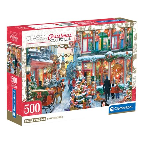 Clementoni 500 Christmas Christmas Compact – Puzzle