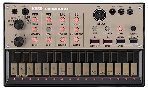 Korg VOLCA-KEYS Analog-Synthesizer Schwarz