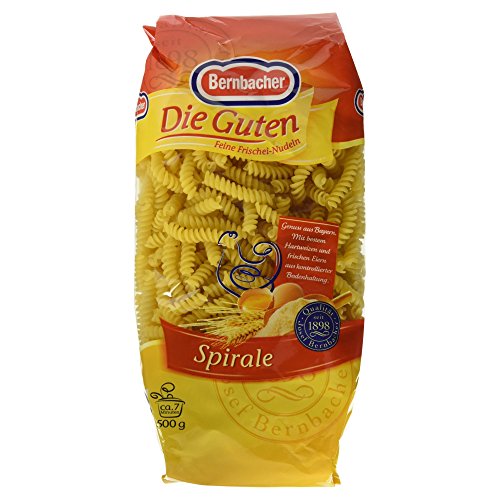 Bernbacher Die Guten Feine Frischei-Nudeln - Spirale, 500g